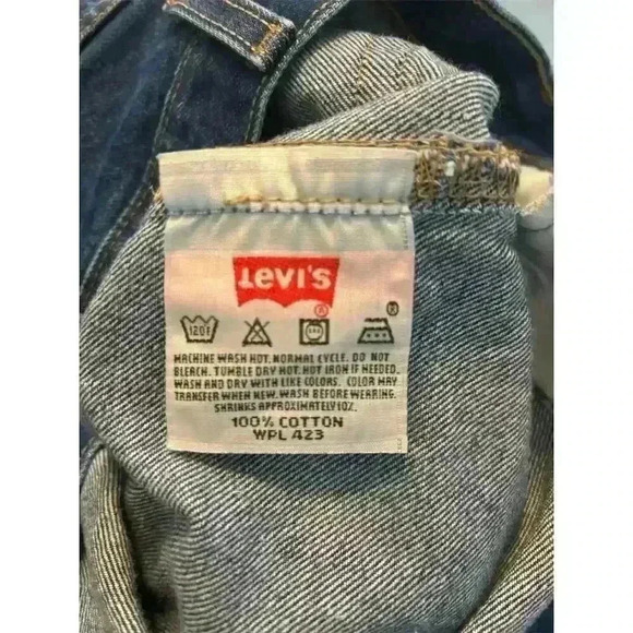 Vintage Levi's 501XX Men's Straight Jeans W38 L31 Blue Denim - Picture 6 of 7
